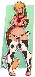 Page 4 of wrenzephyr2 cow girl art - preview thumbnail