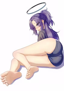 Page 51 of Hayase Yuuka (Blue Archive) ass collection - preview thumbnail