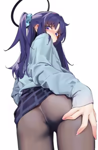 Page 85 of Hayase Yuuka (Blue Archive) ass collection - preview thumbnail