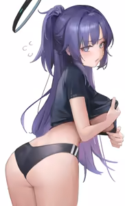 Page 91 of Hayase Yuuka (Blue Archive) ass collection - preview thumbnail