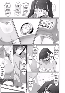 Page 21 of Koko de no Ohanashi wa Subete Mousou desu!! Jimi Kyonyuu Megane-chan to Mekakure Kyonyuu Gal-chan Futari no Yoru no Mousou Waidan | The Stories Depicted Here Are All Just Fantasies!! Plain Big Titty Glasses-chan and Covered-Eyes Big Titty Gyaru-chan's Night of Dirty Gossip - preview thumbnail