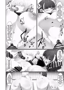 Page 24 of Koko de no Ohanashi wa Subete Mousou desu!! Jimi Kyonyuu Megane-chan to Mekakure Kyonyuu Gal-chan Futari no Yoru no Mousou Waidan | The Stories Depicted Here Are All Just Fantasies!! Plain Big Titty Glasses-chan and Covered-Eyes Big Titty Gyaru-chan's Night of Dirty Gossip - preview thumbnail