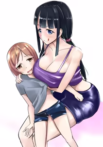 Page 2 of 急成長したでっかい妹に女の子にされた兄 - preview thumbnail