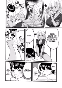 Page 9 of Kurogal Men-esthe Jou ga Yarasetekureru Hanashi | Happy Endings with a Tanned Gyaru Massage Therapist - preview thumbnail
