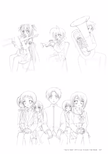 Page 129 of Bra-Ban! Official Visual Fanbook - preview thumbnail