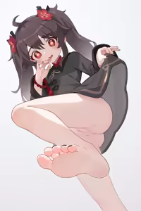 Page 57 of Hu-Tao (Genshin Impact) feet collection - preview thumbnail