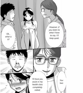 Page 13 of A story about a naked schoolgirl who became an example in health class for religious reasons - preview thumbnail