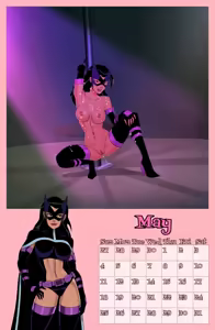 Page 6 of LexCorp Calendar 2025 "JustTITS League" - FANMADE edits of Sunsetriders7 assets - preview thumbnail