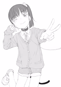 Page 134 of kubiwa to auta to onna no ko sirokuro irasuto matome - preview thumbnail