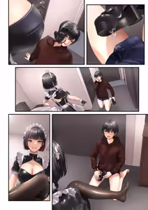 Page 55 of Tonari no Seki no Ko ga Maid Cafe Jou Datta Node H na Onegai shitara Hangeki sarete Shasei Kanri sareta Hanashi - preview thumbnail