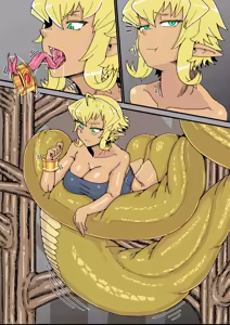 Page 4 of Lamia Swallows Young Girl - preview thumbnail