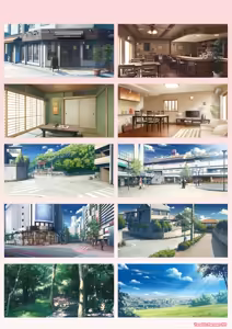 Page 103 of Tenshin Ranman LUCKY or UNLUCKY!? Official Visual Fanbook Shinsouban - preview thumbnail