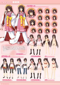 Page 32 of Tenshin Ranman LUCKY or UNLUCKY!? Official Visual Fanbook Shinsouban - preview thumbnail