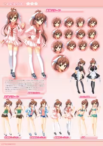 Page 62 of Tenshin Ranman LUCKY or UNLUCKY!? Official Visual Fanbook Shinsouban - preview thumbnail