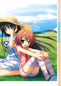 Page 9 of Natsuzora Kanata Official Visual Fanbook - preview thumbnail