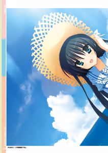 Page 10 of Natsuzora Kanata Official Visual Fanbook - preview thumbnail