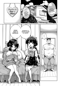 Page 12 of Futago Mesugaki Kuma-kei Chinpo o Itadaku | Un ours Reçoit l'attention de deux jumelles espiègles au style sauvage. - preview thumbnail