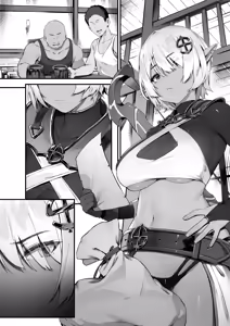 Dark Elf-san to Noroi no Soubi — hentai manga cover on Fhentai