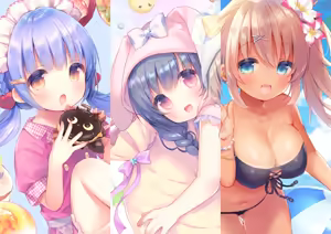 Page 68 of うさ城まに - preview thumbnail