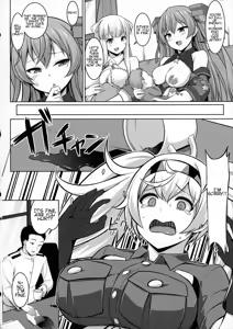 Page 50 of Sankyuu-chuu no Fletcher ni Johnston ga Kuwawatte Futari de Aka-chan o Unjau Hon - preview thumbnail