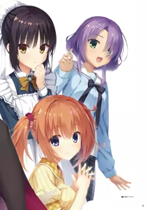Page 9 of Café Stella to Shinigami no Chou Official Visual Fanbook - preview thumbnail