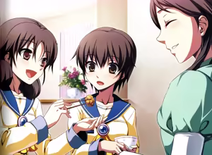Page 61 of Corpse Party: Blood Drive (2015) Everafter Edition Artbook, Postcards & CG - preview thumbnail