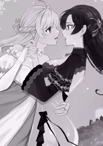 Page 33 of Danzai Route o Kaihi Shiyou to Shita Akuyaku Reijou wa Futanari Seijo no Imouto ni Dekiai Saremashita 2 - preview thumbnail