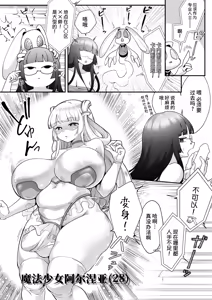 Page 8 of AroThir Futanari Mahou Shoujo VS Rubber Doll - preview thumbnail