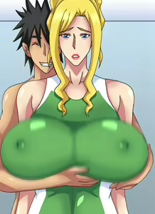 Page 34 of Mizugi no Haha | Mom in Swimsuit - preview thumbnail