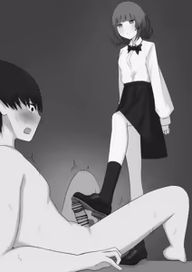 Page 45 of Okubyoumono ga M Seikan ni Ittemita | A coward tried going to an M-Sex shop - preview thumbnail