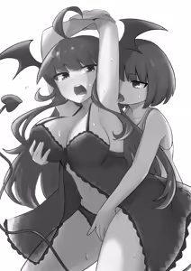 Page 2 of Ubu na Succubus Wakarase Yuri Ecchi | Teaching the Inexperienced Succubus a Lesson with Yuri Sex - preview thumbnail