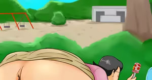 ふたなり野比玉子さん野外射精 — hentai manga cover on Fhentai