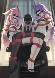 Page 19 of Ei and Yae Miko - preview thumbnail