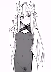 Page 4 of Arknights See-Through China Dress Club Hitori Goudou - preview thumbnail