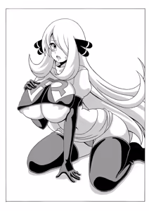 Page 15 of Shirona-san no Hon | Book About Cynthia - preview thumbnail