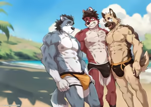 Page 29 of Lucky Boys - Dog Days - (uncensored) - preview thumbnail