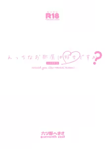 Page 3 of Ecchi na Oheya wa Suki desu ka? - Would you like Hentai Room? -EchiSuki 13- - preview thumbnail