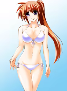 Page 17 of Mizugi Shoujo Gravure Nanoha Shiro BikinerS - preview thumbnail