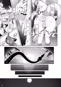 Page 38 of Mizugi Melusine to Iroiro Ecchi Hon | Doing all kinds of lewd things with Melusine in her swimsuit - preview thumbnail