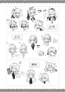 Page 355 of Tenshi Souzou RE-BOOT! Official Visual Fanbook - preview thumbnail
