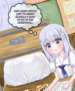 Accident in class — hentai manga cover on Fhentai