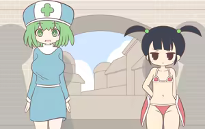 Page 85 of Nyuukoku Shinsa de Zenra - preview thumbnail
