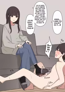 Page 60 of Koukando 100% no Senpai Kanojo ni Maso de Aru Koto o Kokuhaku Shita Hanashi | Confessing to my 100% Likable Senior Girlfriend That I'm a Masochist - preview thumbnail