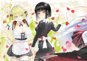 Page 243 of Bishoujo Mangekyou Happoubi Jin Artworks Jou - preview thumbnail