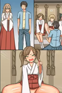Page 76 of Nakadashi Kigan! Harem Jinja ~Ecchi na Miko-san to Sanpai de Iku!~ - preview thumbnail