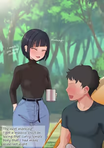 Page 3 of A story of a male and female solo camper who become partners in a single night - preview thumbnail