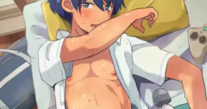 Game de Makete Ecchi na Batsu Game o suru Danshi-kun — hentai manga cover on Fhentai