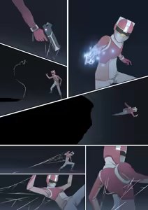 Page 40 of A hero is defeated by a female monster! ~The victims of warriors, Red~ - preview thumbnail