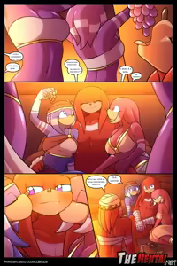 Page 16 of Sonic Boom: Echidna Nights - preview thumbnail