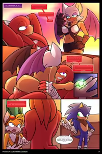 Page 3 of Sonic Boom: Echidna Nights - preview thumbnail